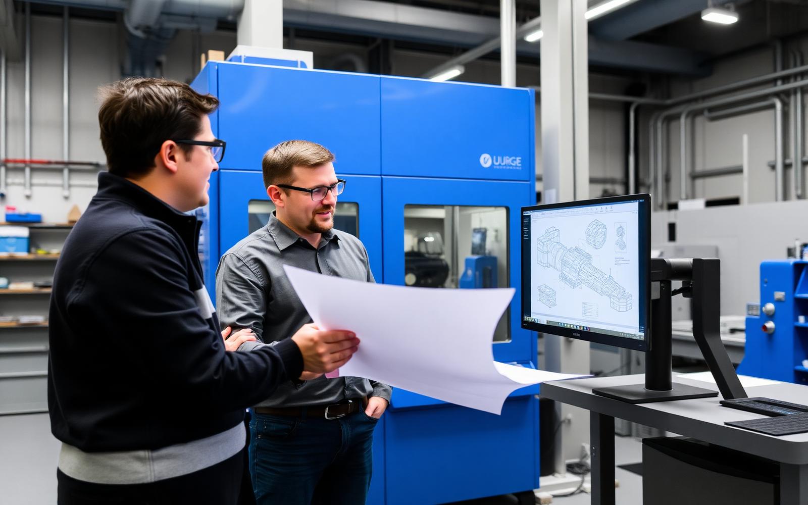 North Volt Cycle engineering team collaborating on industrial recycling systems